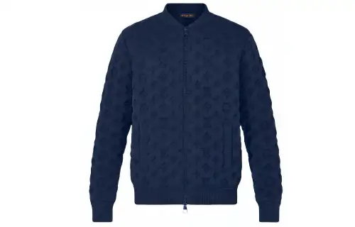 LOUIS VUITTON Pilot Jacket Men's Blue