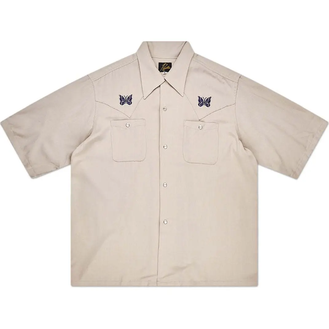 Needles FW24 Shirt Unisex Khaki