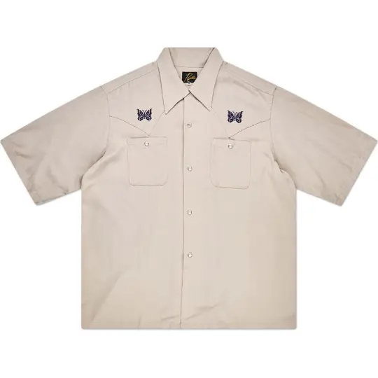 Needles FW24 Shirt Unisex Khaki