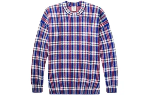 Vetements Check print Merino Jumper