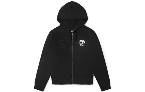 Vans Black jacket with hood, oversize, for beloved