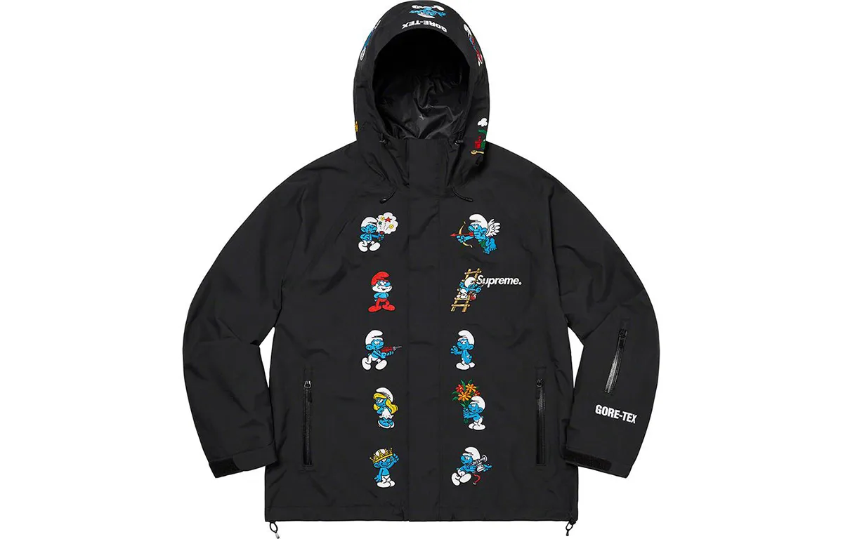 Supreme X Smurfs GORE TEX Shell Jacket