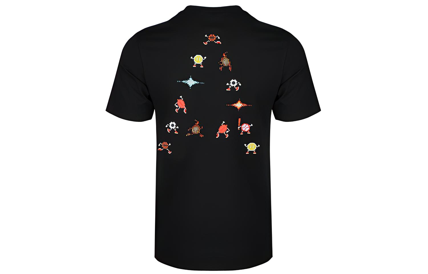 Мужская футболка adidas 8-Bit Embroid.T (черная) — фото 1