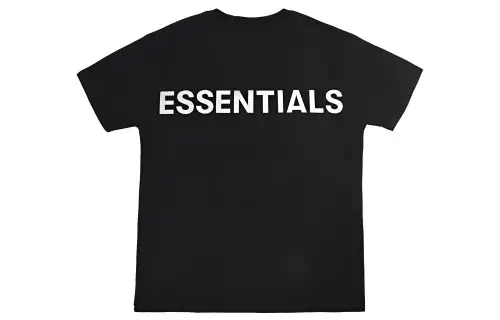 Fear Of God Essentials SS20 T Shirt Unisex Black