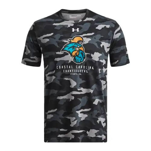 Under Armour Performance CottonCollegiate T Shirt Men's Black/Gray