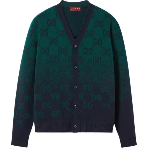 GUCCI Degrade Jacquard Cardigan