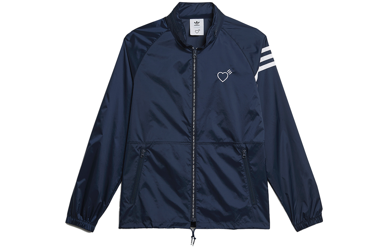 Мужская куртка adidas originals (темно-синяя) — фото 1