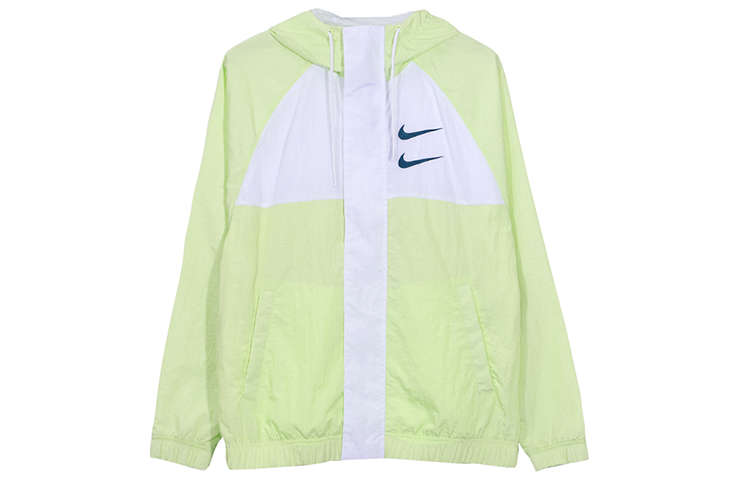 Мужская куртка Nike Sportswear Swoosh (салатовая) — фото 1