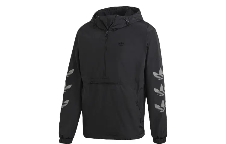 Adidas Originals Regen Wb Tref Jackets Men's Black Hooded Moderate Other