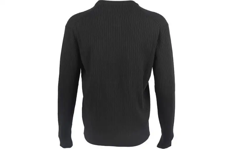 KENZO Sweaters Men's Black Crew Neck Thickened Other