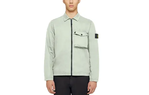 STONE ISLAND SS21 Jacket Men's Light Green