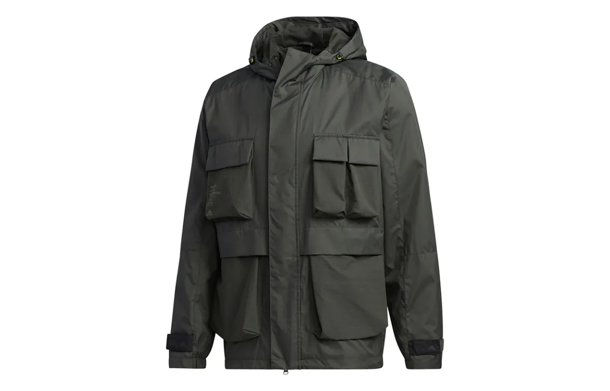 Adidas Jacket Men's Dark Earthy Brown