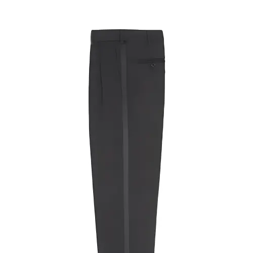 SAINT LAURENT Button Detailed Straight Leg Trousers