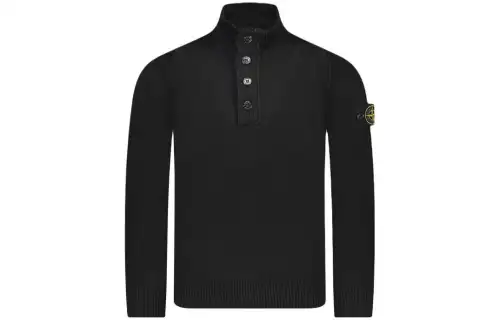 STONE ISLAND Sweater Men's Black