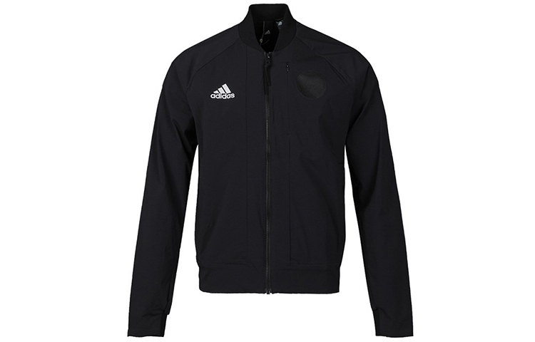Мужская куртка adidas V Bomber M (черная) — фото 1
