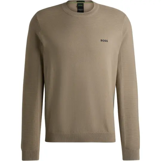 HUGO BOSS FW24 Sweater Men's Light Umber