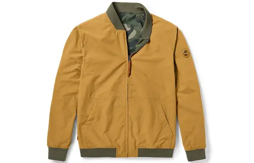 Timberland Jackets Men's Wheat Baseball Collar Moderate Other