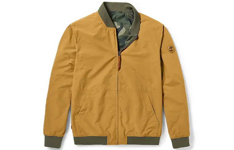 Timberland Jackets Men's Wheat Baseball Collar Moderate Other