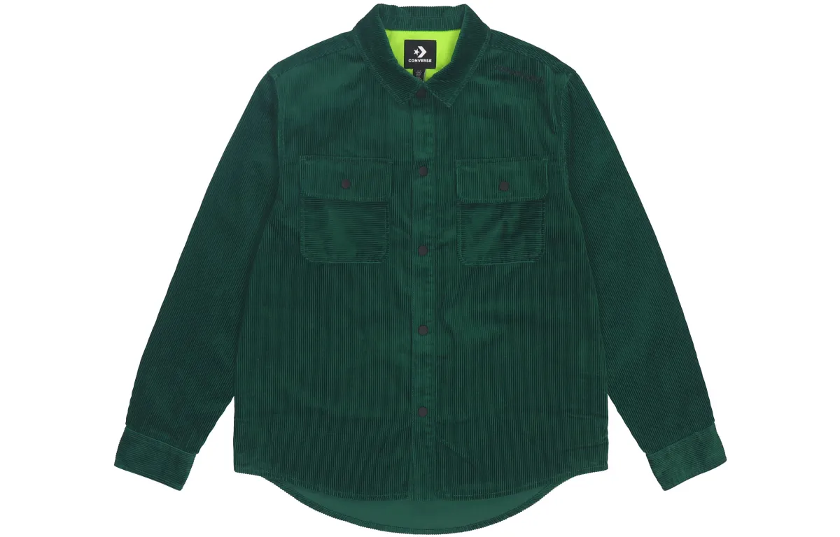 Converse Jackets Men's Deep Clover Green Lapel Moderate Other