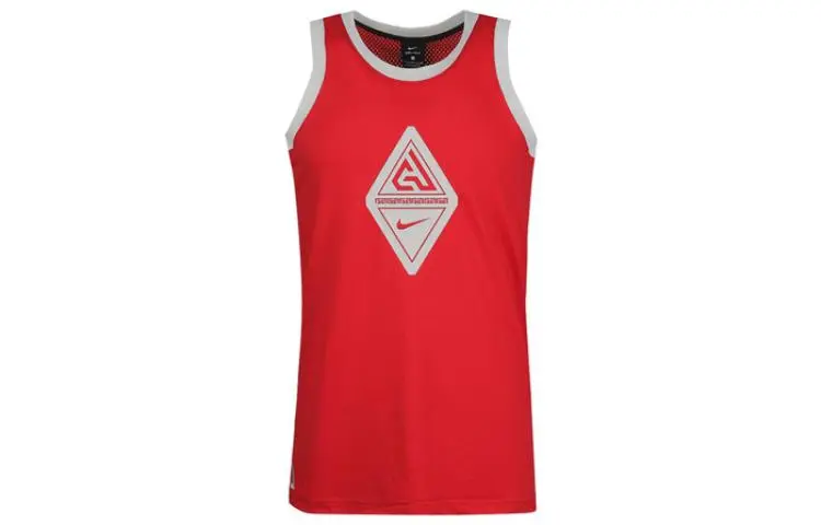 Nike Tank Tops Men's Red Crew Neck Thin Other