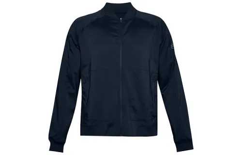 Under Armour Jackets Men's Collegiate Blue Baseball Collar Moderate Instructor