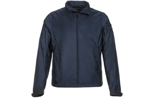 PRADA Jackets Men's Navy Stand Collar Moderate Other