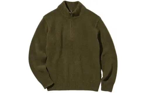 UNIQLO Knitwear Men's Dark Olive