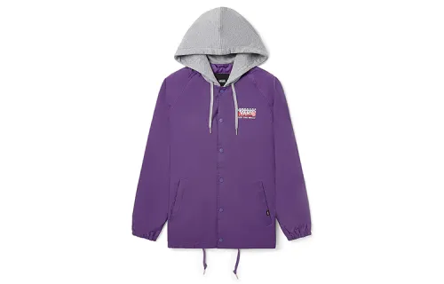Vans Jackets Unisex Purple Hooded Moderate