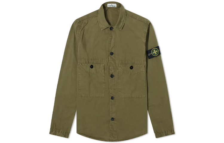 Мужская куртка STONE ISLAND Jacket (оливковая)