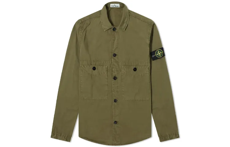 STONE ISLAND Jacket Men's Olive Green