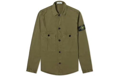 STONE ISLAND Jacket Men's Olive Green