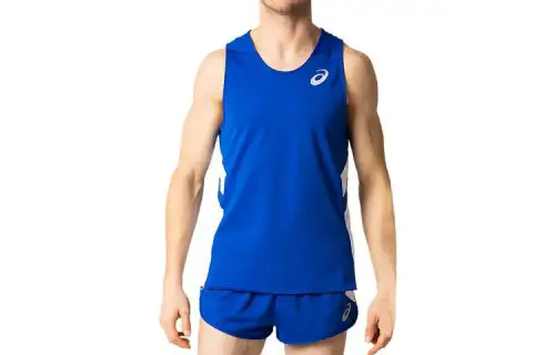 ASICS Running Tank Top Men's Blue