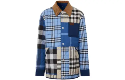 Burberry Patchwork Check Overshirt