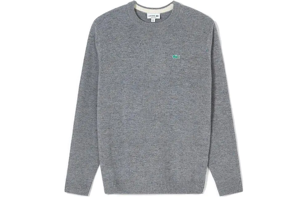 LACOSTE Holiday Sweater Men's Gray