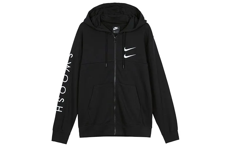 Nike Jackets Men's Black Hooded Moderate Other