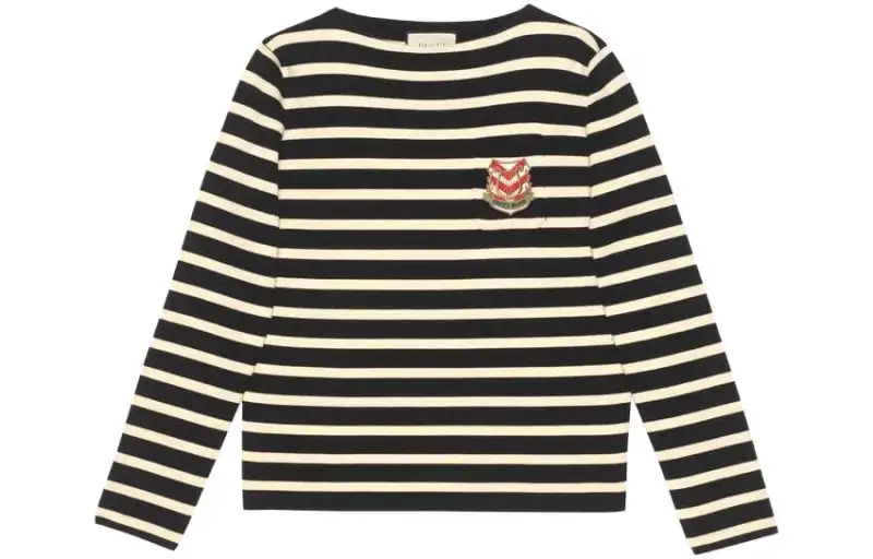 GUCCI Striped Lyre Sweater