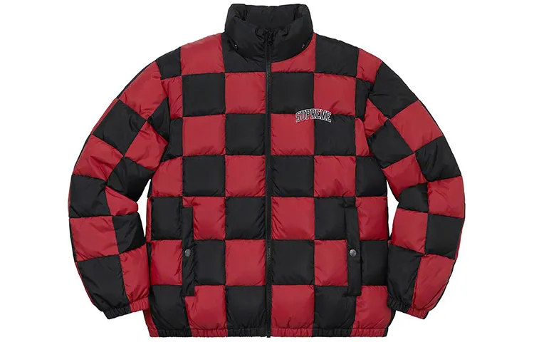 Supreme Checkerboard Puffy Jacket