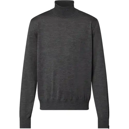 LOUIS VUITTON FW24 Cashmere Sweater Men's Gray