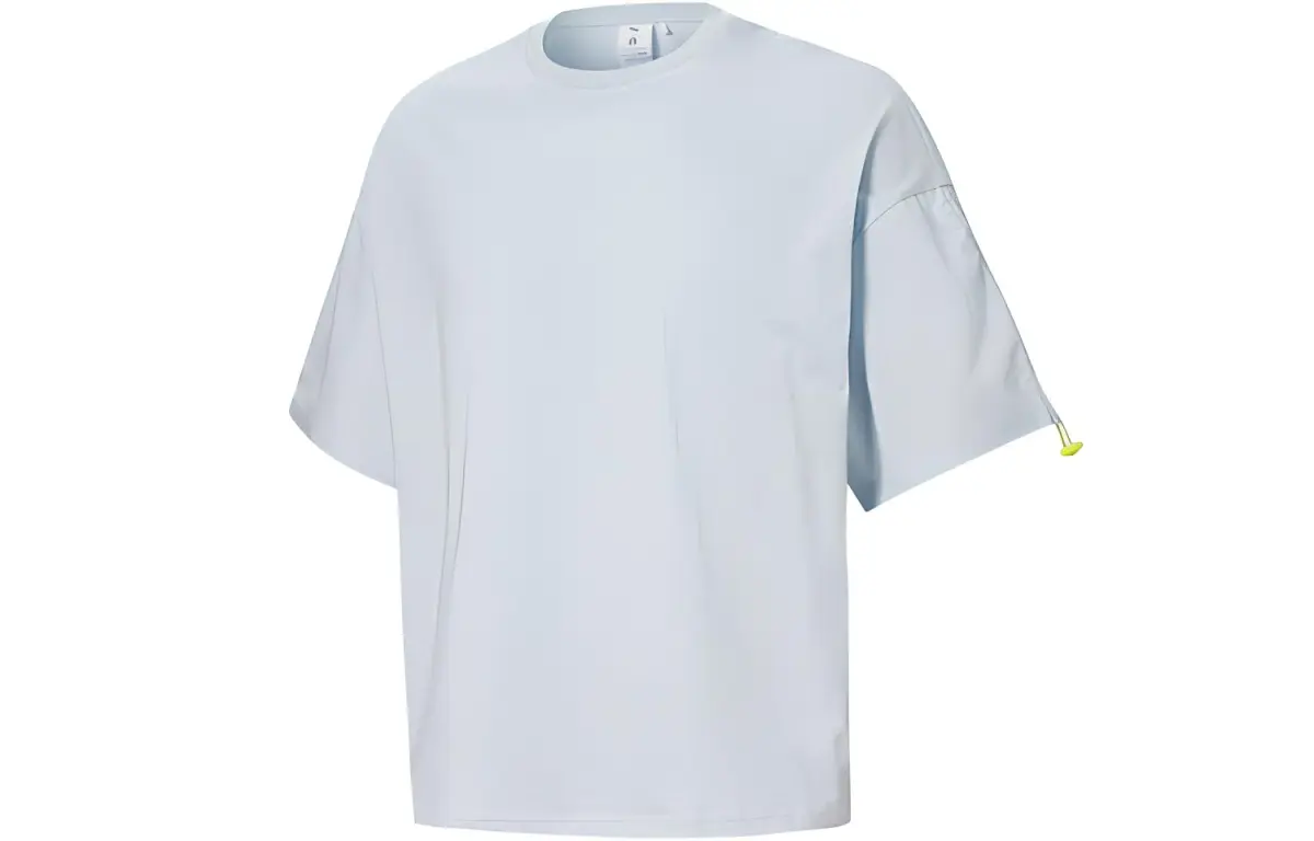 PUMA MMQ T Shirt Unisex Light Blue Gray