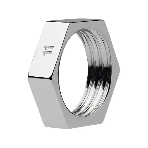 Maison Margiela Brass Rings Women's Silver