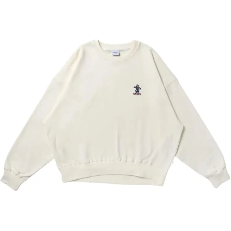 Converse PO Sweatshirt Unisex Ivory