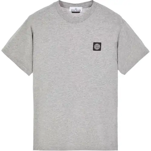 STONE ISLAND Compass-appliqué T-shirt