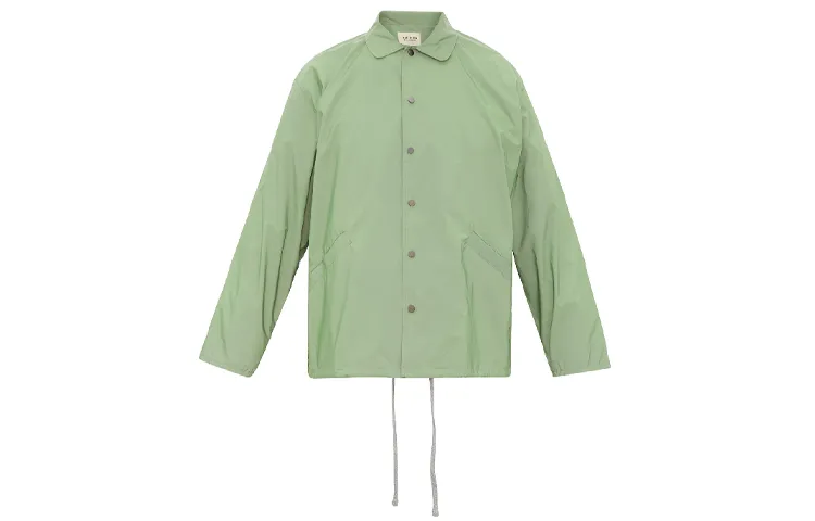 Fear Of God Jackets Men's Green Square Collar Moderate Other