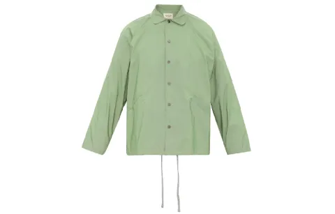 Fear Of God Jackets Men's Green Square Collar Moderate Other