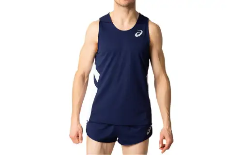 ASICS Running Tank Top Men's Blue