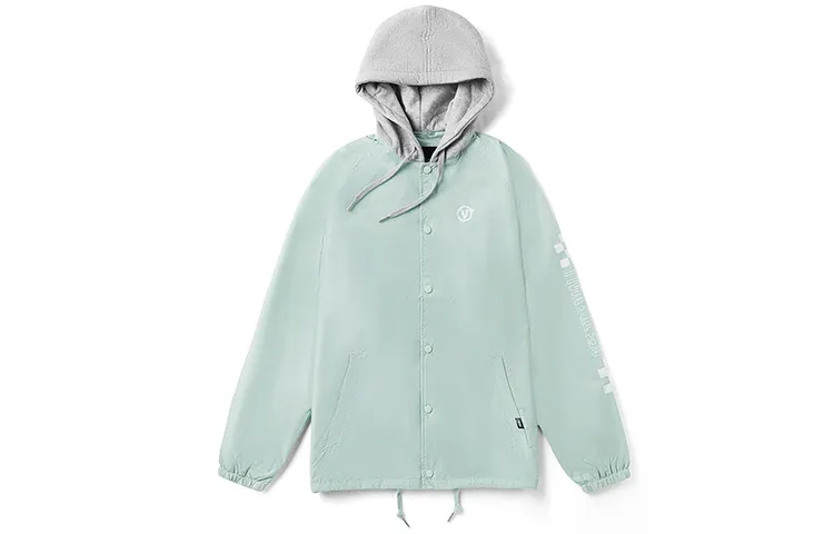 Vans Jackets Unisex Hooded Moderate Mock Two-Piece