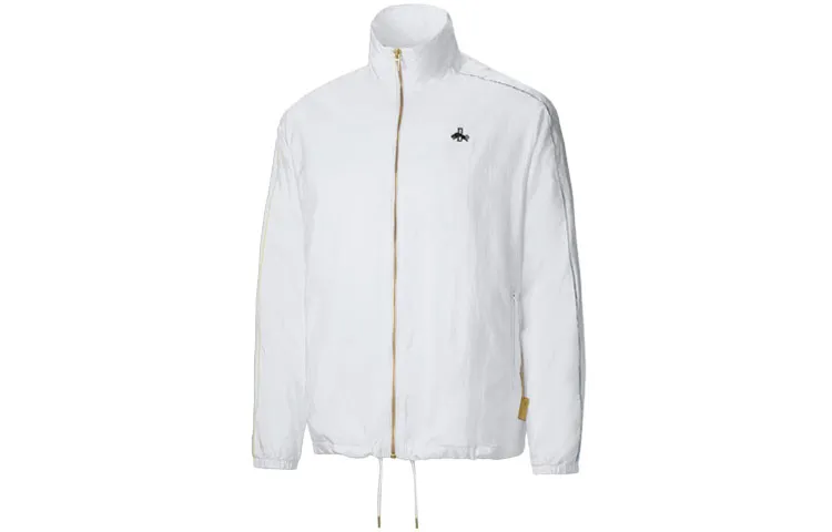 PUMA Logo Embroidered Zip Up Jacket