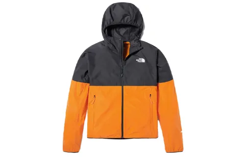 THE NORTH FACE Jackets Men's Orange Hooded Thin Workwear