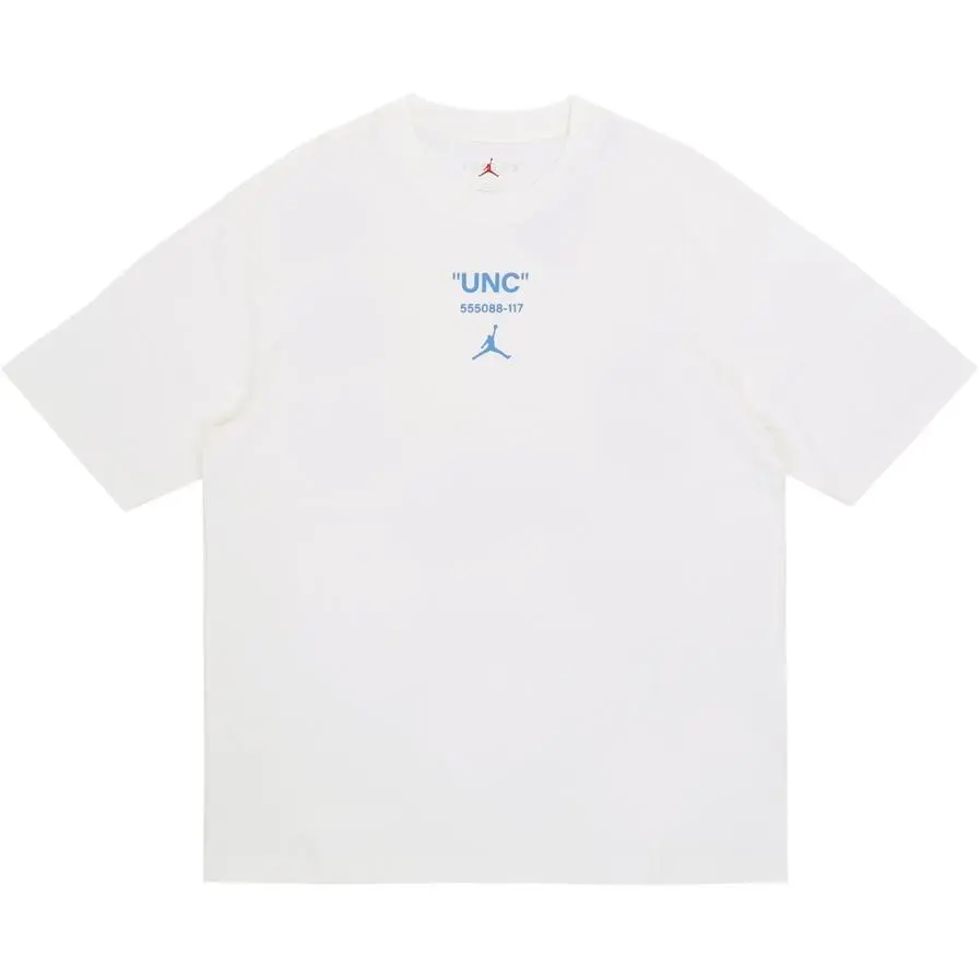 Jordan UNC Air T Shirt Men's White