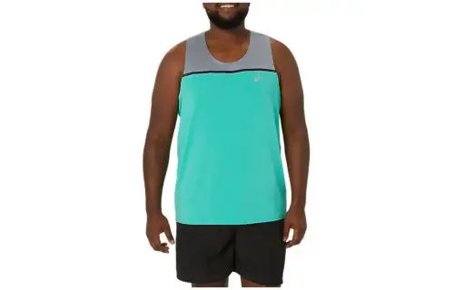 ASICS PR LYTE Tank Tops Men's Green Moderate
